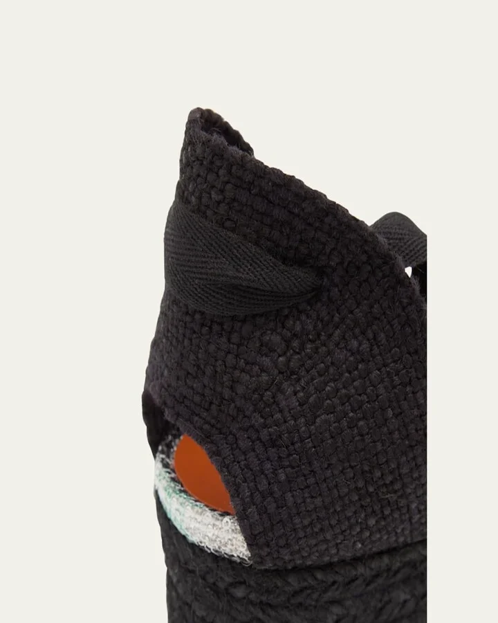 Eva Sequin Multi Ankle-Wrap Espadrilles - Image 7