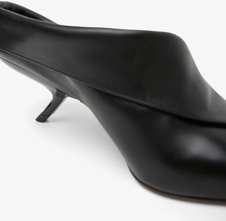 Eva soft black leather pumps - Image 5