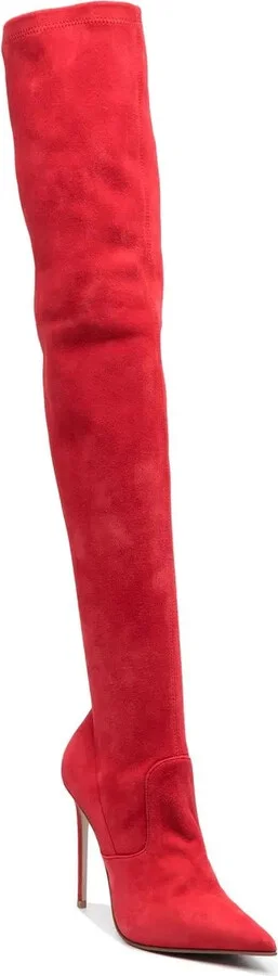 Eva stretch suede-leather boots - Image 2