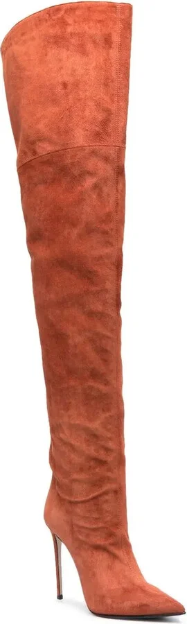 Eva suede thigh-high boots - Image 2