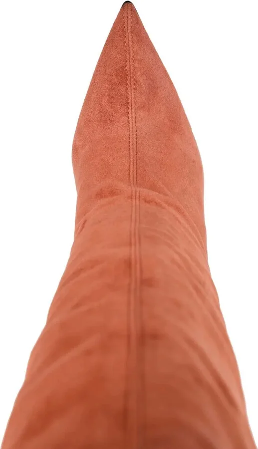 Eva suede thigh-high boots - Image 4