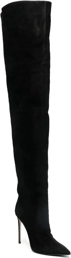 Eva suede thigh-high boots