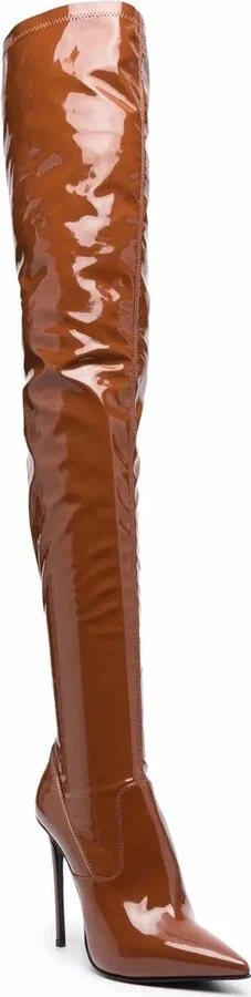 Eva thigh-high stiletto boots - Image 2