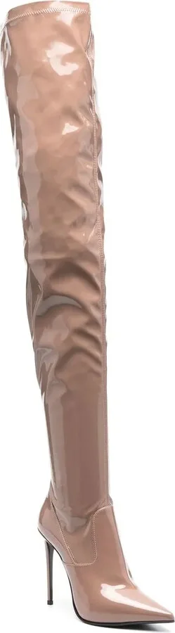 Eva thigh-high stiletto boots - Image 2