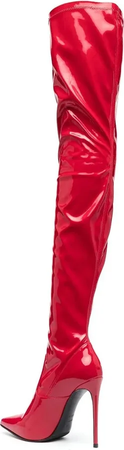 Eva thigh-high stiletto boots - Image 3
