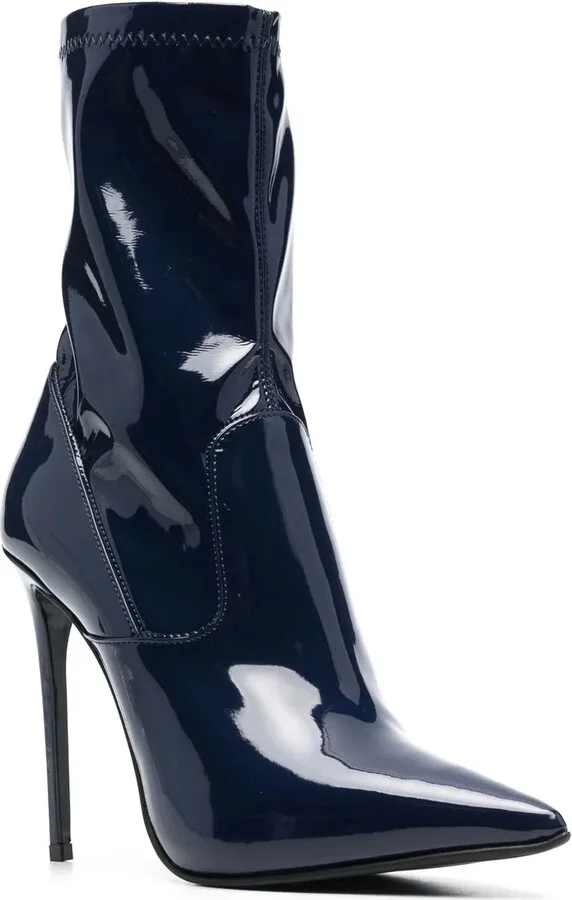 Eva vinyl 120mm ankle boots - Image 2