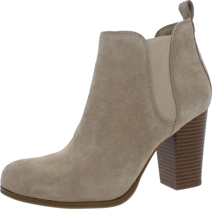 Evaline Womens Suede Ankle Boots