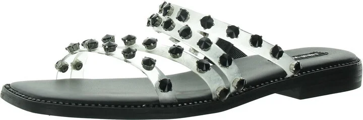 EVAN 3 Womens Square toe Strappy Flatform Sandals