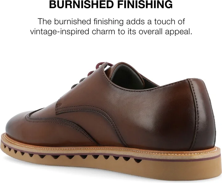 Evander Tru Comfort Wingtip Derby - Image 9