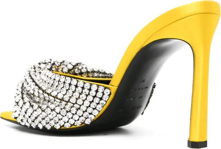 Evangelie 95mm crystal-embellished sandals - Image 3