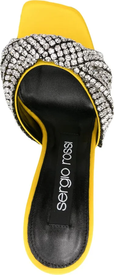 Evangelie 95mm crystal-embellished sandals - Image 4