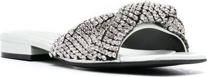 Evangelie crystal-embellished sandals - Image 2