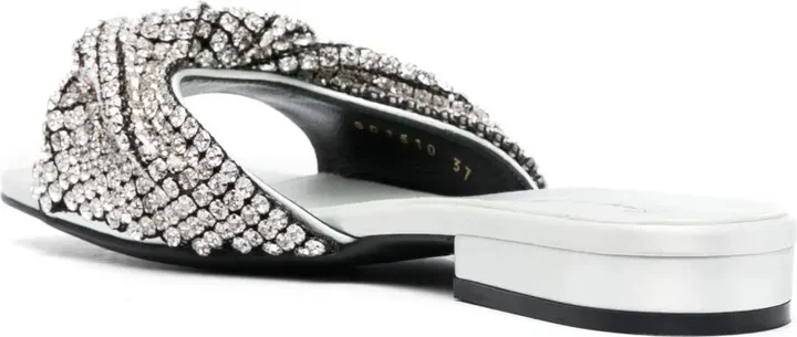 Evangelie crystal-embellished sandals - Image 3