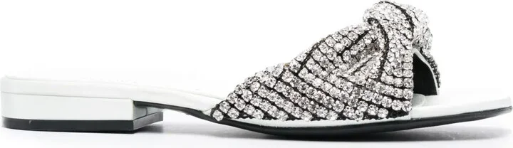 Evangelie crystal-embellished sandals