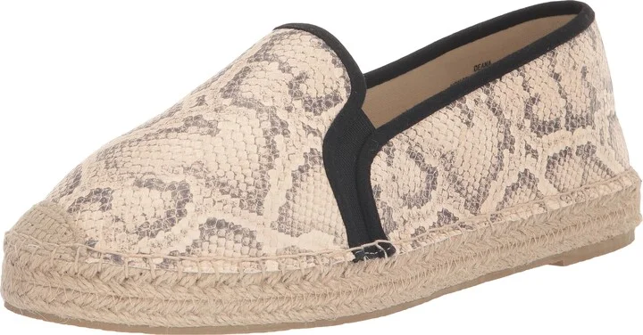 EVANS Women's Espadrille-Wide FIT Snake Sneaker