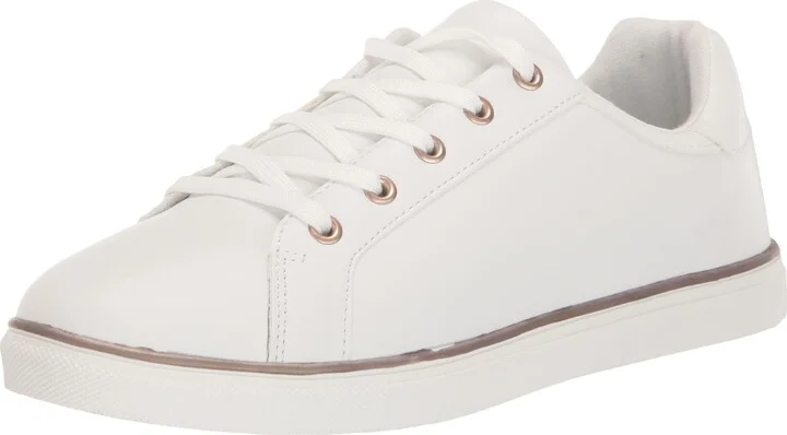 EVANS Women's Extra Wide FIT Metallic Stripe Sneaker
