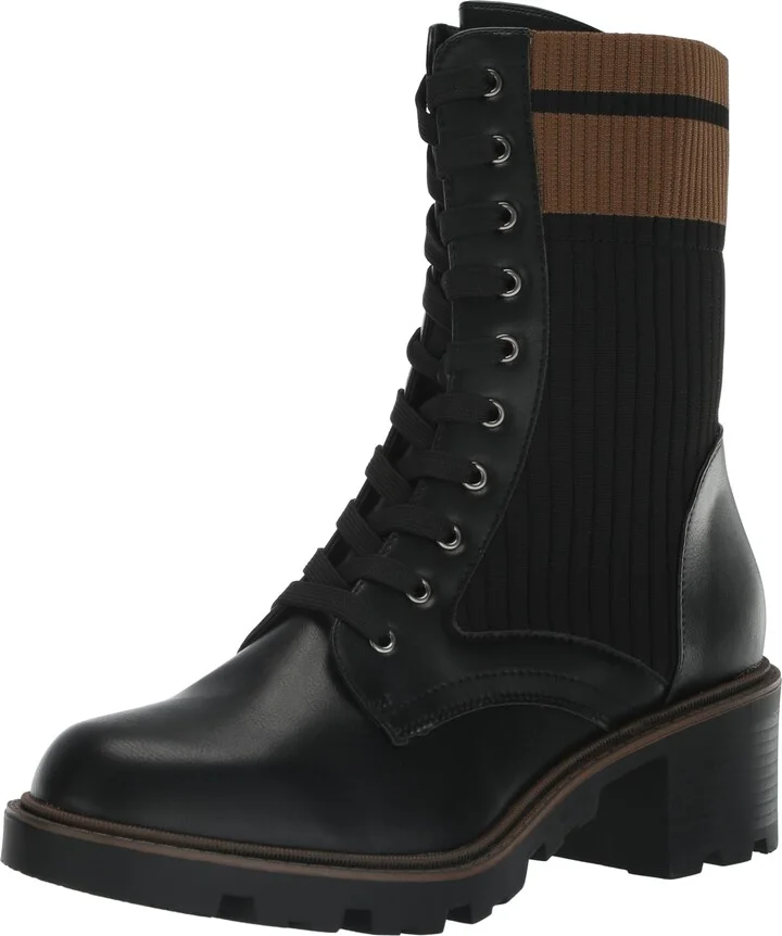 EVANS Women's Joyce Lace Up Boot Fashion