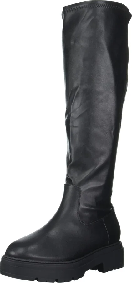 EVANS Women's Wide FIT LOZ Tall Boot Fashion