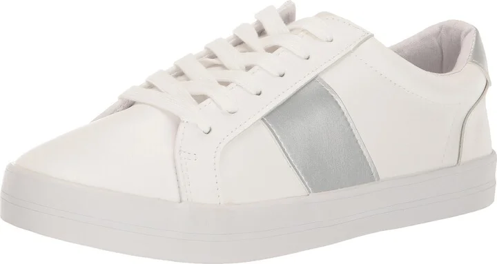 EVANS Women's Wide FIT Star Contrast Trainer Sneaker