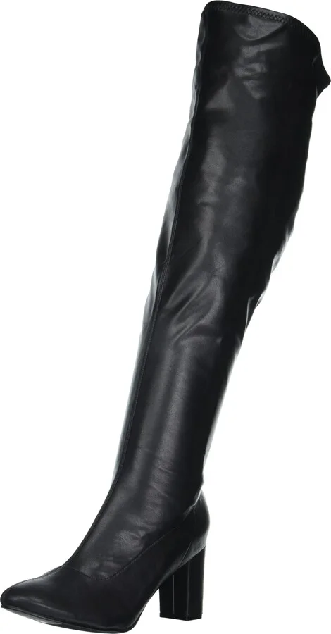 EVANS Women's Wide FIT Stretch OVERKNEEBOOT Ankle Boot