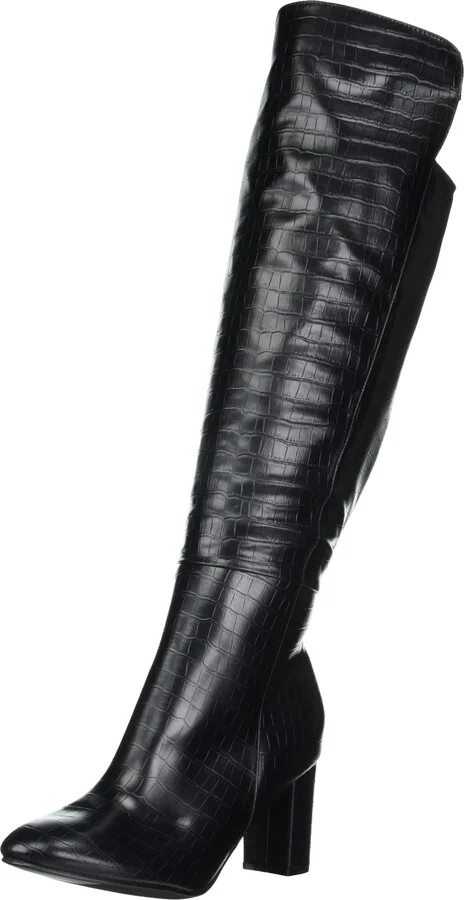 EVANS Women's Wide FIT Tall Boot BELLISIMO Fashion