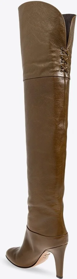 Eve 85 Over-the-Knee Leather Boots - Image 2