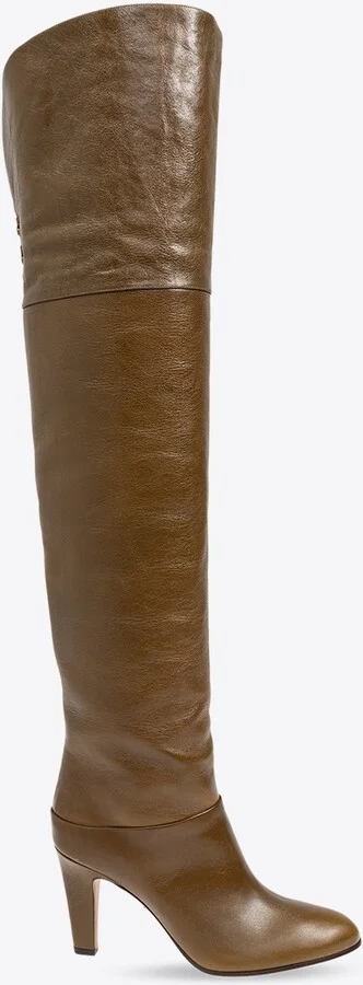 Eve 85 Over-the-Knee Leather Boots