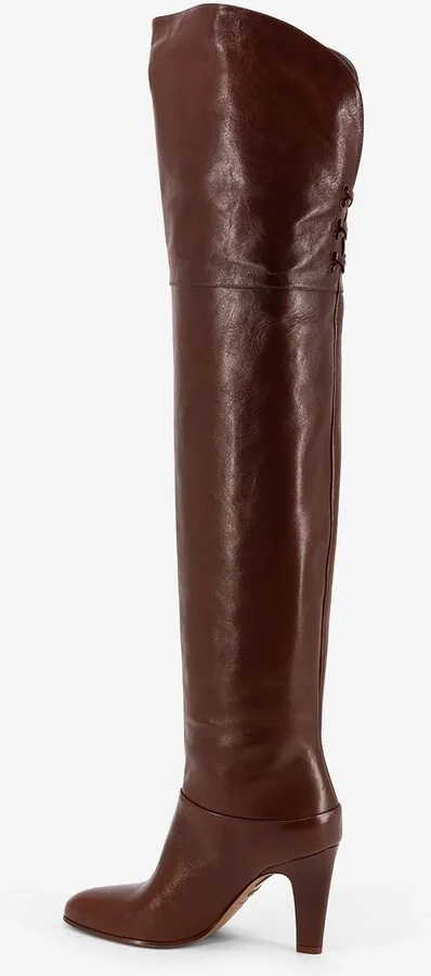 Eve 90 Over-The-Knee Leather Boots - Image 2
