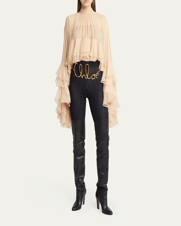 Eve Leather Over-The-Knee Boots - Image 6