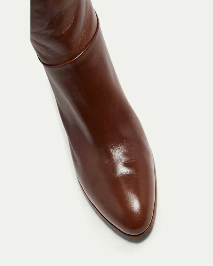 Eve Leather Over-The-Knee Boots - Image 6