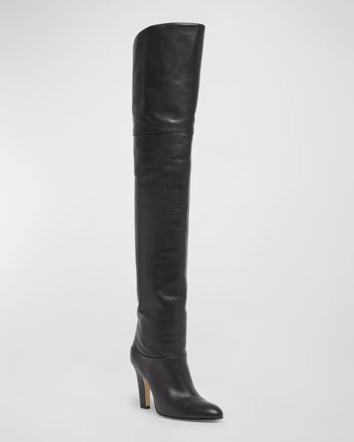 Eve Leather Over-The-Knee Boots - Image 2