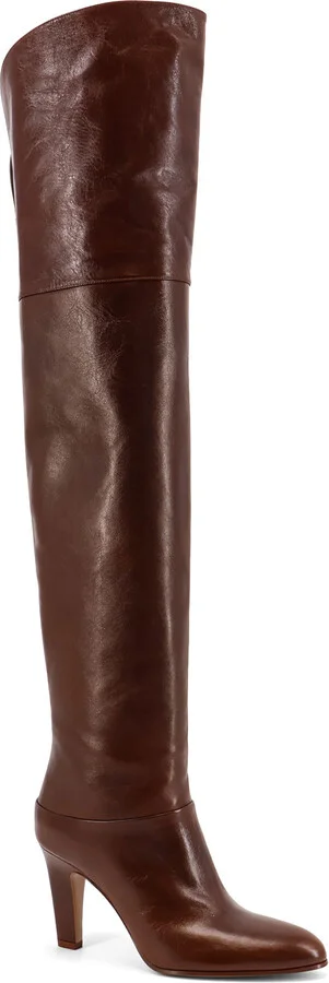 Eve Over The Knee Leather Boots - Image 2
