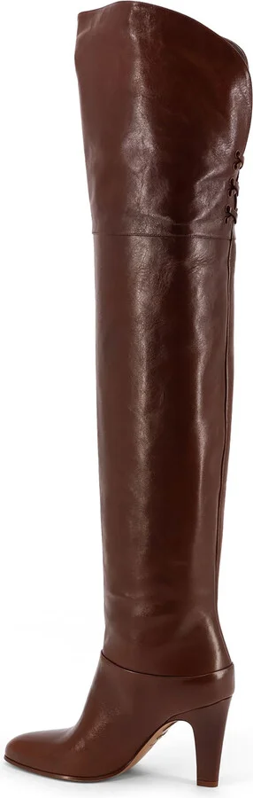 Eve Over The Knee Leather Boots - Image 3