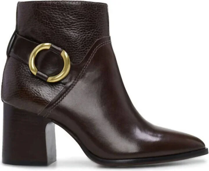 Evelanna Ankle Boot In Root Beer