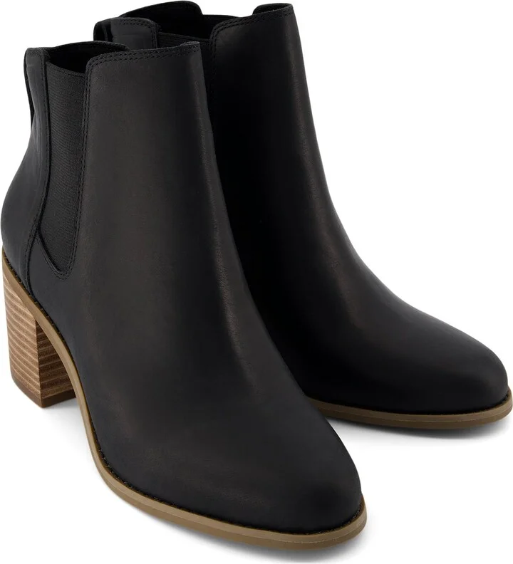 Evelyn Chelsea Leather Boot - Image 4