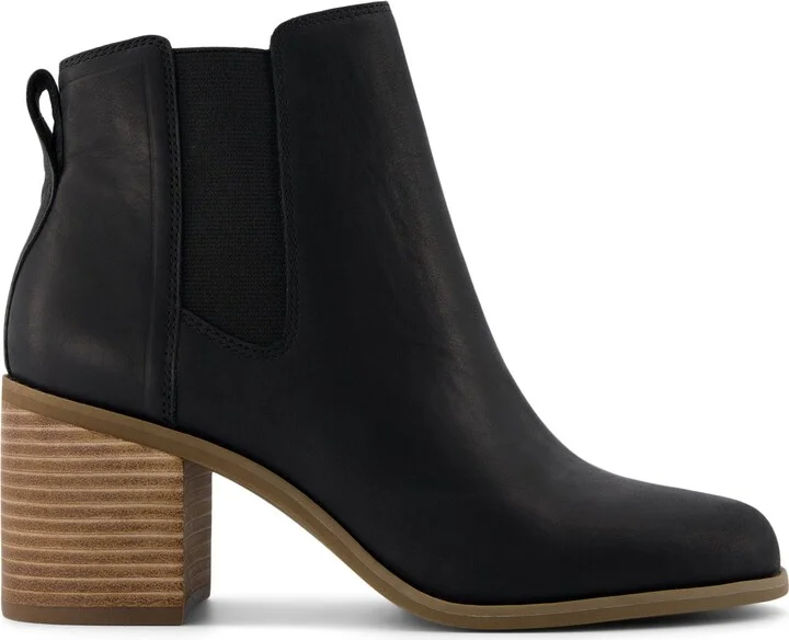 Evelyn Chelsea Leather Boot