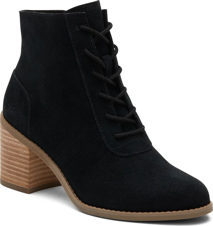 Evelyn Lace-Up Bootie