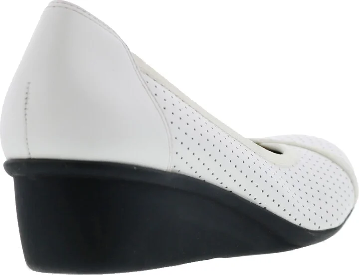 Evelyn Perforated Wedge Pump - Image 7