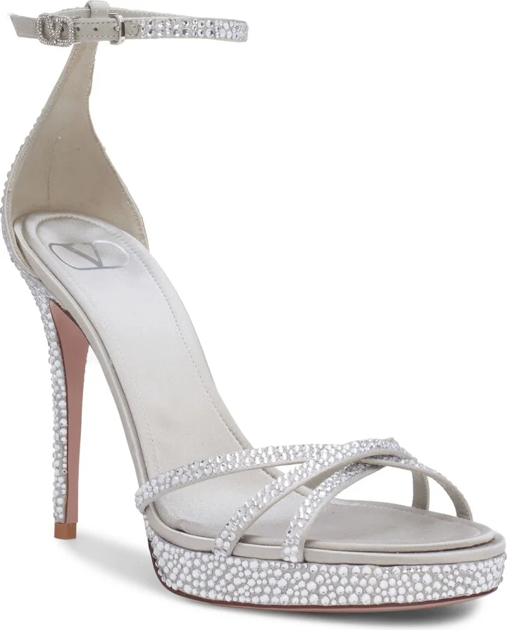 Eveninglam Crystal Pavé Sandal