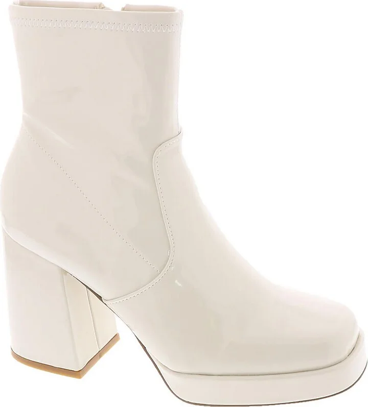 Ever Womens Platforms Block Heels Ankle Boots