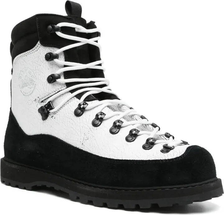 Everest two-tone leather boots - Image 2