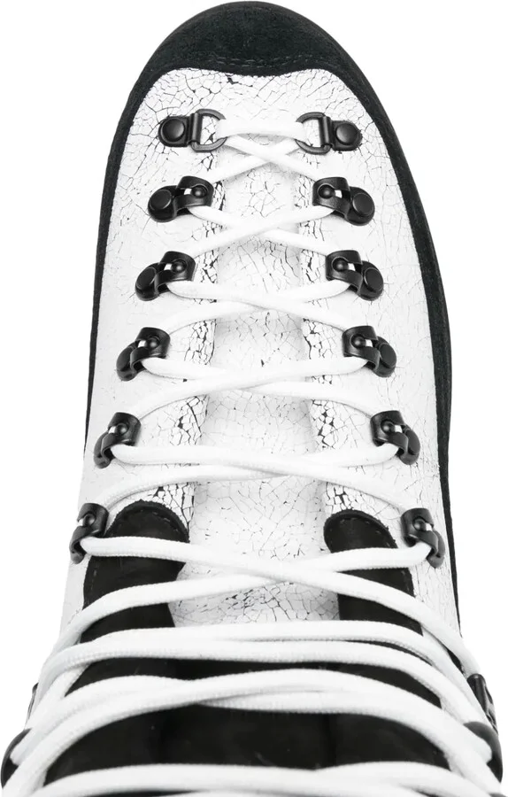 Everest two-tone leather boots - Image 4