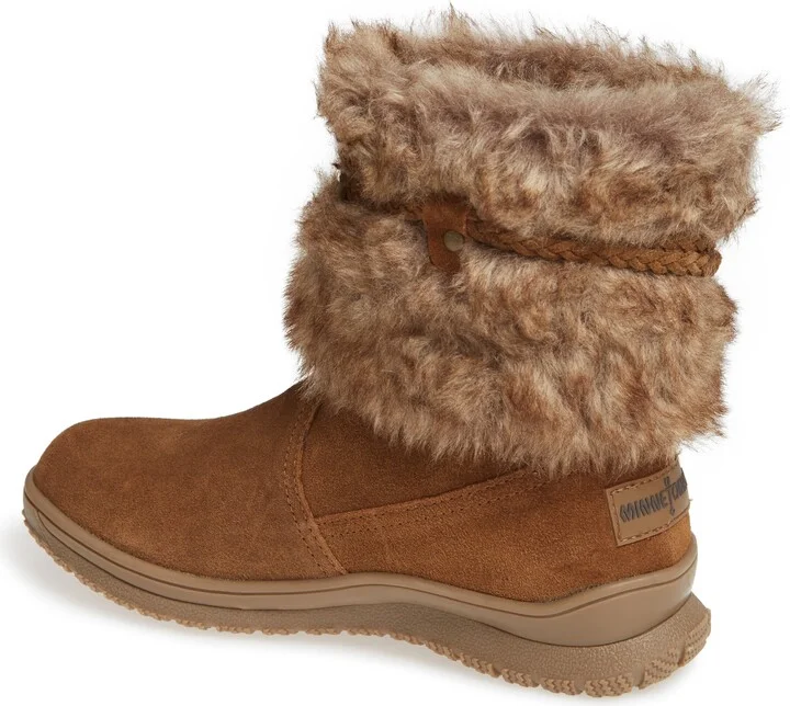 Everett Water Resistant Suede & Faux Fur Boot - Image 2