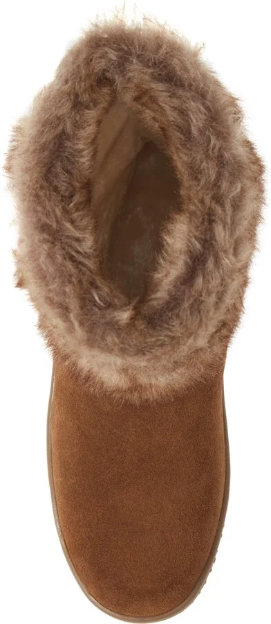 Everett Water Resistant Suede & Faux Fur Boot - Image 5