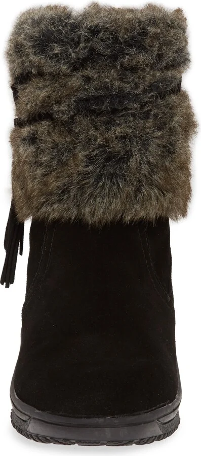 Everett Water Resistant Suede & Faux Fur Boot - Image 11