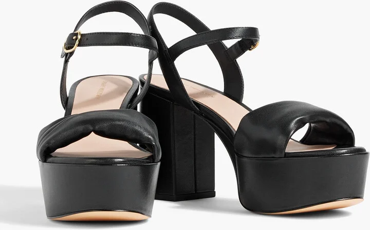 Everly leather platform sandals - Image 2