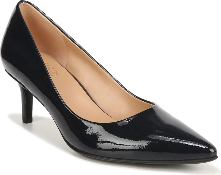 Navy Blue Patent Leather