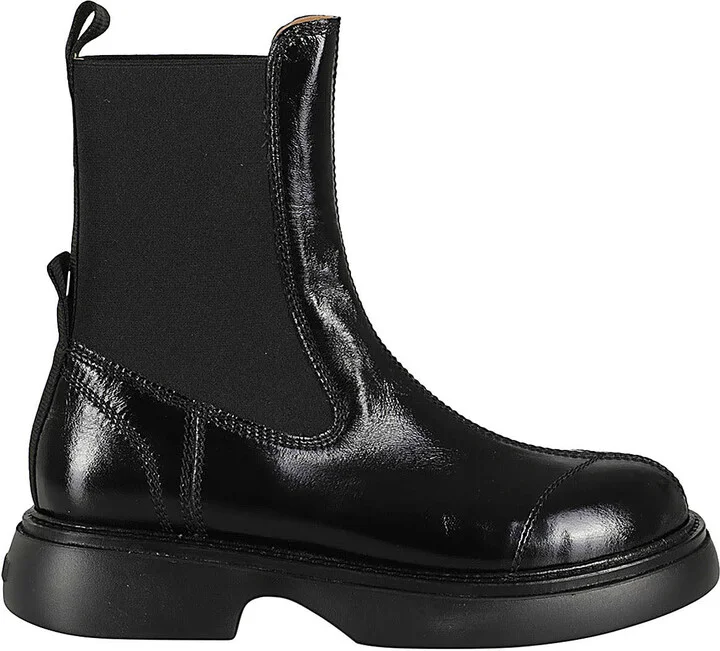 Everyday Mid Chelsea Boots Tonal Naplack