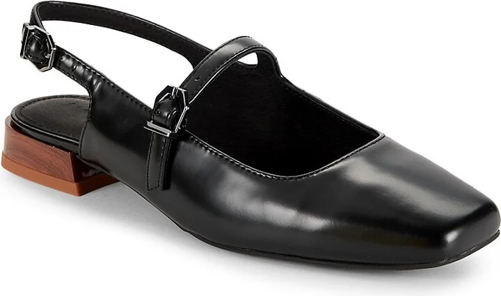 Evie Leather Flats - Image 2