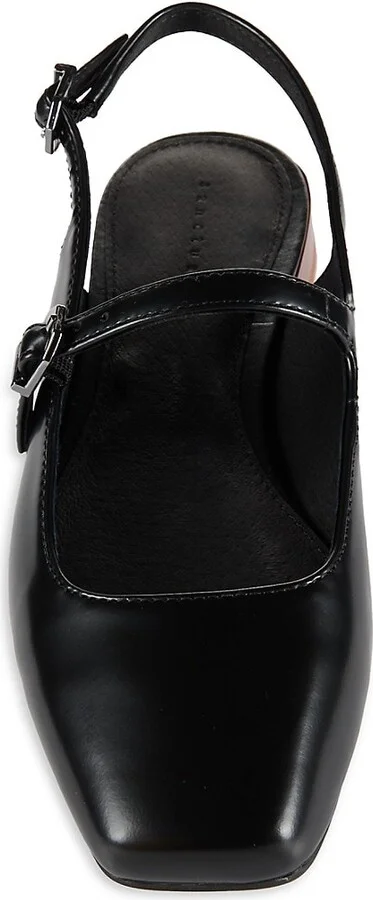Evie Leather Flats - Image 5